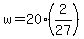 w=20%282%2F27%29