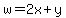 w=2x%2By