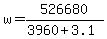 w=526680%2F%283960%2B3.1%29