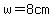 w=8cm