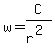w=C%2Fr%5E%282%29