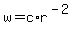w=c%2Ar%5E%28-2%29