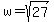 w=sqrt%2827%29