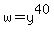 w=y%5E40
