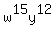 w%5E15y%5E12