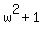w%5E2%2B1