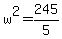 w%5E2=245%2F5