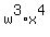 w%5E3%2Ax%5E4