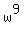 w%5E9