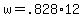w+=+.828%2A12