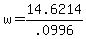 w+=+14.6214%2F.0996