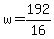 w+=+192%2F16