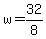 w+=+32%2F8
