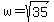 w+=+sqrt%2835%29