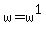 w+=+w%5E1
