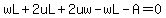 wL%2B2uL%2B2uw-wL-A=0