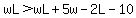 wL%3EwL%2B5w-2L-10