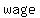 wage