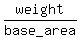 weight%2Fbase_area