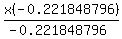 x%28-0.221848796%29%2F%28-0.221848796%29