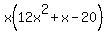 x%2812x%5E2%2Bx-20%29