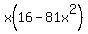 x%2816-81x%5E2%29
