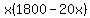 x%281800-20x%29