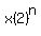 x%282%29%5En