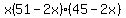 x%2851-2x%29%2845-2x%29