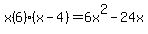 x%286%29%28x-4%29=6x%5E2-24x