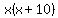 x%28x%2B10%29