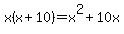 x%28x%2B10%29=x%5E2%2B10x