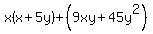 x%28x%2B5y%29%2B%289xy%2B45y%5E2%29