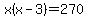 x%28x-3%29=270
