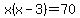 x%28x-3%29=70