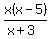 x%28x-5%29%2F%28x%2B3%29