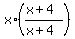x%2A%28%28x%2B4%29%2F%28x%2B4%29%29