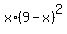 x%2A%289-x%29%5E2