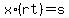 x%2A%28rt%29+=+s