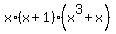 x%2A%28x%2B1%29%2A%28x%5E3%2Bx%29