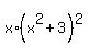 x%2A%28x%5E2%2B3%29%5E2