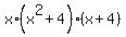x%2A%28x%5E2+%2B+4%29%2A%28x%2B4%29