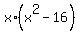 x%2A%28x%5E2+-+16%29