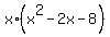 x%2A%28x%5E2+-+2x+-+8%29