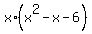 x%2A%28x%5E2+-+x+-+6%29