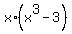 x%2A%28x%5E3-3%29