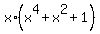 x%2A%28x%5E4+%2B+x%5E2+%2B+1%29