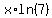 x%2Aln%287%29