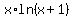 x%2Aln%28x%2B1%29