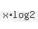 x%2Alog%282%29